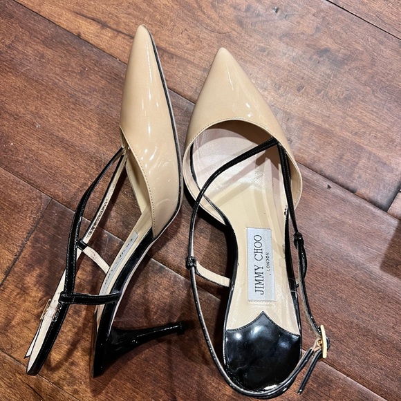 Authentic Jimmy Choo sling backs - Picture 2 of 8